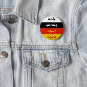 Maak Amerika weer inheems - Seminole vlag Ronde Button 5,7 Cm (In situ)