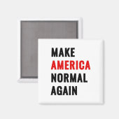 Maak Amerika weer normaal Magneet (Voorkant / Achterkant)