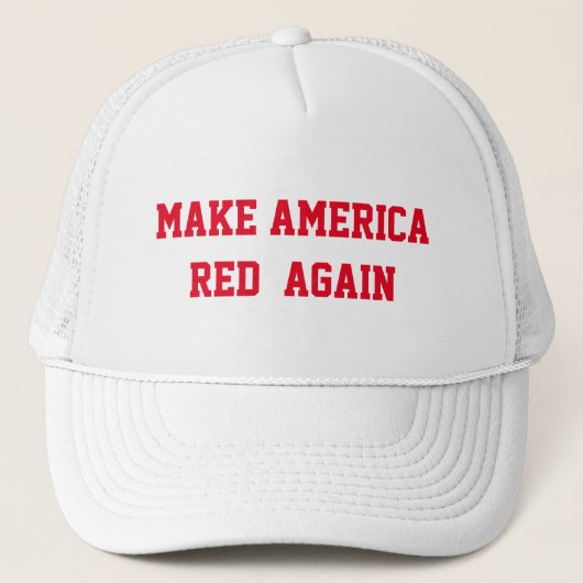 MAAK AMERIKA WEER ROOD TRUCKER PET (Voorkant)