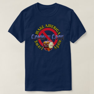 Maak Amerika weer slim, uniek, grappig T-shirt van