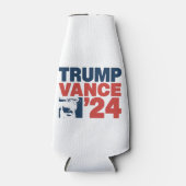 Maak Amerika weer veilig Trump Vance 2024 MAGA Flesjeskoeler (Voorkant)