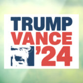 Maak Amerika weer veilig Trump Vance 2024 MAGA Raamsticker (Vel 3)
