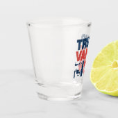 Maak Amerika weer veilig Trump Vance 2024 MAGA Shot Glas (Links)