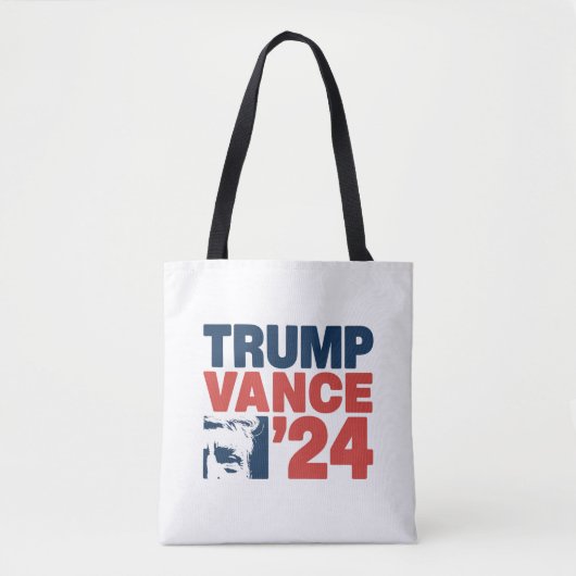 Maak Amerika weer veilig Trump Vance 2024 MAGA Tote Bag (Voorkant)