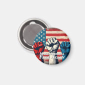 Maak Amerika weer vrij van kunstwerken Magneet (Voorkant / Achterkant)