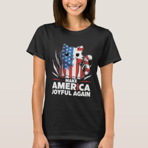 Maak Amerika weer vrolijk Harris Wheimer vreugdevo T-shirt