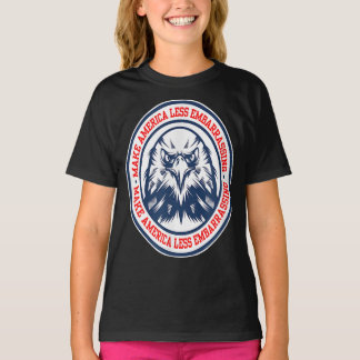 Maak Amerikaans minder aantrekkelijke vogelarend T T-shirt