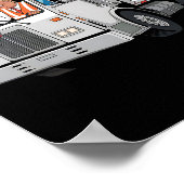 Maak Amerikaanse vuilnis weer geweldig Trump 2024 Poster (Hoek)