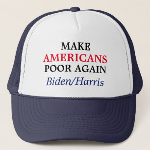 Maak Amerikanen weer arm Biden/Harris Trucker Pet