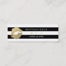 Maak artistiek Visitekaartje op - Chic Gold en Bla