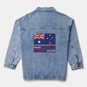 Maak Australië weer geweldig Denim Jacket
