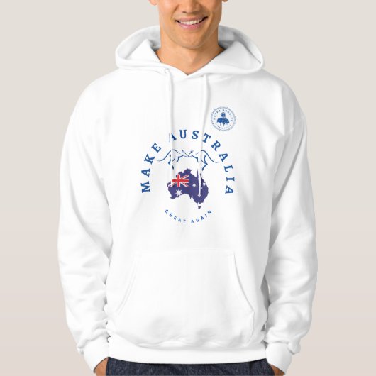 Maak Australië weer geweldig Hoodie (Voorkant)