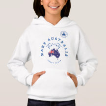 Maak Australië weer geweldig Hoodie Kinder