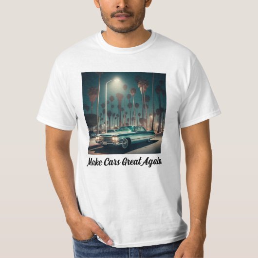 Maak Auto's Groot Opnieuw T-shirt (Voorkant)