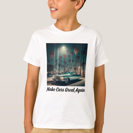 Maak Auto's Groot Opnieuw T-shirt (Voorkant)