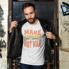 Maak Barbari geen oorlog | Perzisch platbrood T-shirt