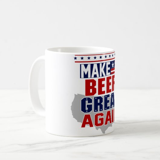 Maak Bier weer geweldig Mok (Voorkant links)