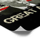 Maak Bitcoin weer geweldig Grappig Maga Pro Trump  Poster (Hoek)