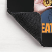 Maak Bitcoin weer geweldig Grappig Trump Bitcoin C Muismat (Hoek)