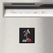 Maak bowling weer geweldig - Grappig Trump bowling Magneet (Insitu (Vaatwasser))