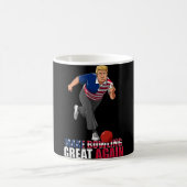 Maak Bowling weer geweldig - grappige Trump Bowlin Koffiemok (Center)