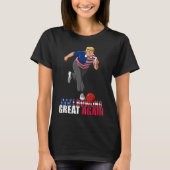 Maak Bowling weer geweldig - grappige Trump Bowlin T-shirt (Voorkant)