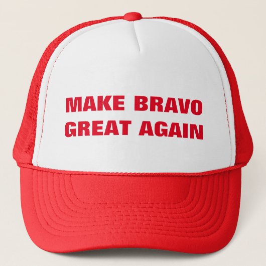 Maak Bravo weer geweldig! Trucker Pet (Voorkant)