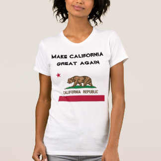 Maak Californië weer geweldig. Nieuw leiderschap. T-shirt