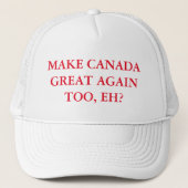 Maak Canada ook weer geweldig, Eh? Trucker Pet (Voorkant)
