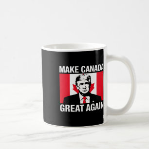 Maak Canada weer groot Grappig Trump Canadese vlag Koffiemok