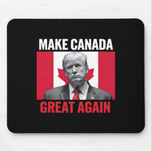 Maak Canada weer groot Grappig Trump Canadese vlag Muismat