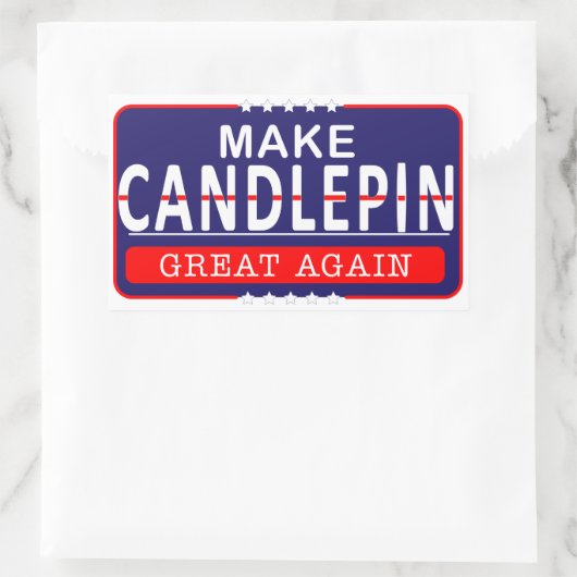 Maak Candlepin weer geweldig Sticker (Tas)
