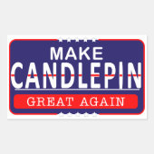 Maak Candlepin weer geweldig Sticker (Voorkant)