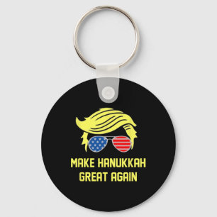 Maak Chanoeka weer geweldig Trump 47 Chanoeka Mira Sleutelhanger