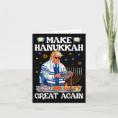 Maak Chanoeka weer geweldig Trump Joodse lelijke C Kaart (Voorkant)