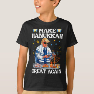 Maak Chanoeka weer geweldig Trump Joodse lelijke C T-shirt