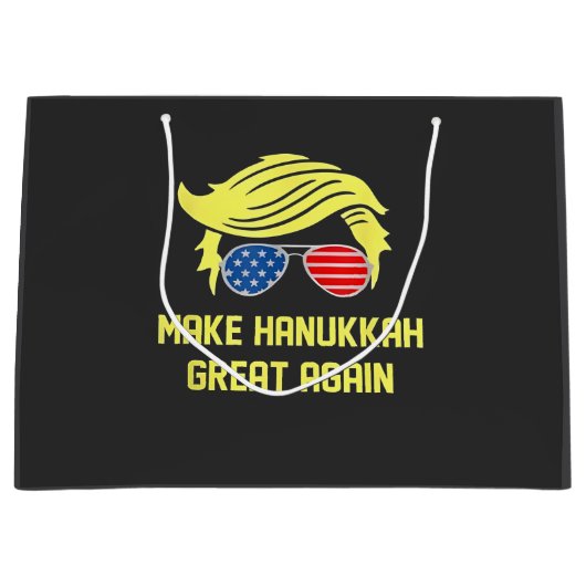Maak Chanoeka weer groot en Trump weer Joods Groot Cadeauzakje (Voorkant)