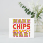 Maak chips briefkaart (Staand voorkant)