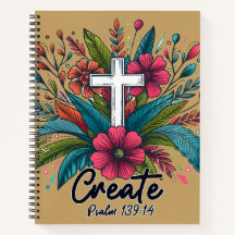 Maak Christelijk | Psalm 139 Bloemkruis Journaal