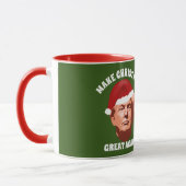 MAAK CHRISTMAS GREAT WEER TRUMP SANTA HAT MOK (Links)