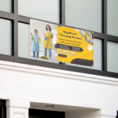Maak Commerciële Woning Schoonmaakdiensten op Maat Spandoek (Buitenkant Gebouw)