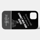 Maak contact met je paard. Case-Mate iPhone case (Achterkant (horizontaal))