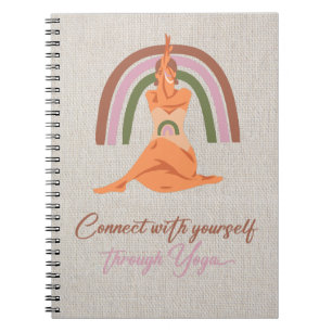 Maak contact met jezelf via yoga notitieboek
