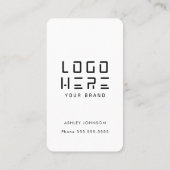 Maak contact met ons Facebook TikTok QR-code Visitekaartje (Achterkant)