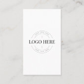 Maak contact met ons Social Media QR Code Business Visitekaartje (Achterkant)