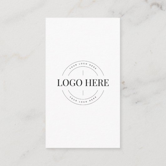 Maak contact met ons Social Media QR Code Company  Informatiekaartje (Achterkant)