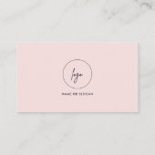 Maak contact met ons Social Media QR Code Logo Pin Visitekaartje (Achterkant)