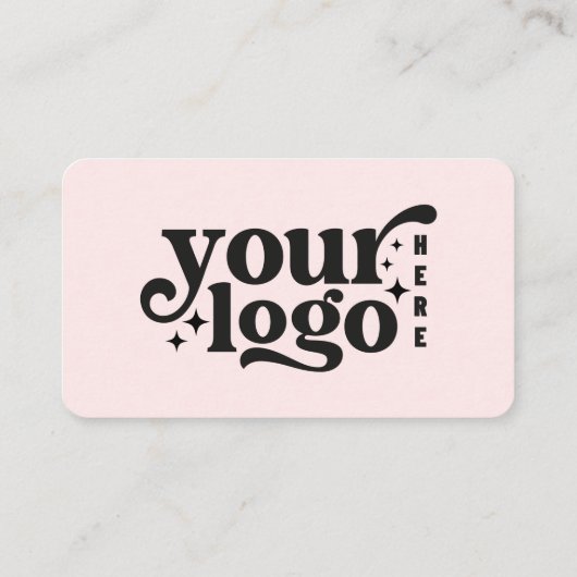 Maak contact met ons Social Media QR Code Pink Bus Visitekaartje (Achterkant)