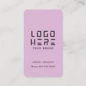 Maak contact met ons Social Media QR Code Soft Paa Visitekaartje (Achterkant)