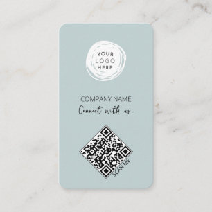 Maak contact met ons via Social Media QR Code Visitekaartje